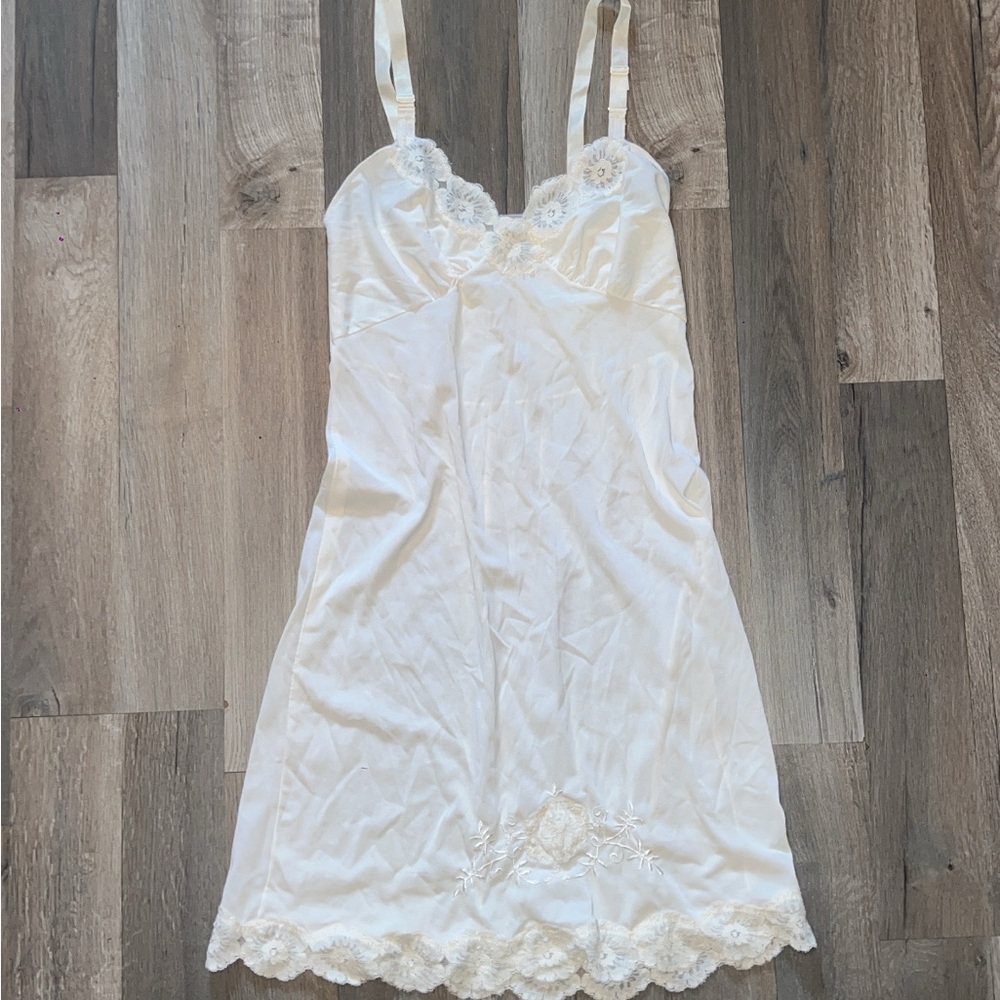 Vintage French Maid Montreal Lace Slip